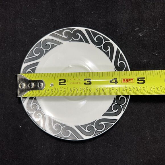 Vintage 1960’s Winterling Coffee Cup and Saucer Demitasse  Set Of 6 - Picture 10 of 12